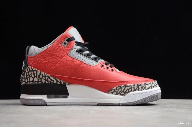 Rep TBkick 3 CK5692-600 Cement Air Red Jordan 0808